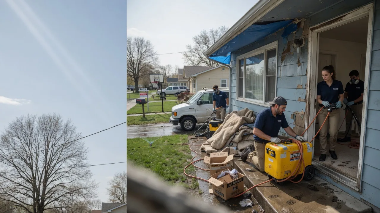 Basement Flood Cleanup in Goodland, IN near me
